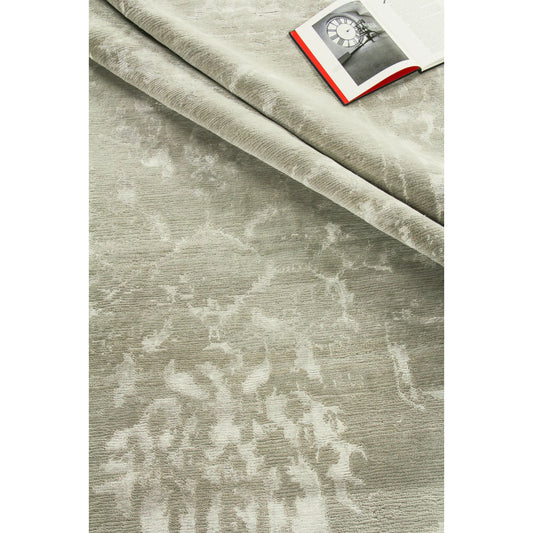 Terras Rug by Exquisite Rugs in gray, platinum. Made from wool, bamboo silk in a unique style.