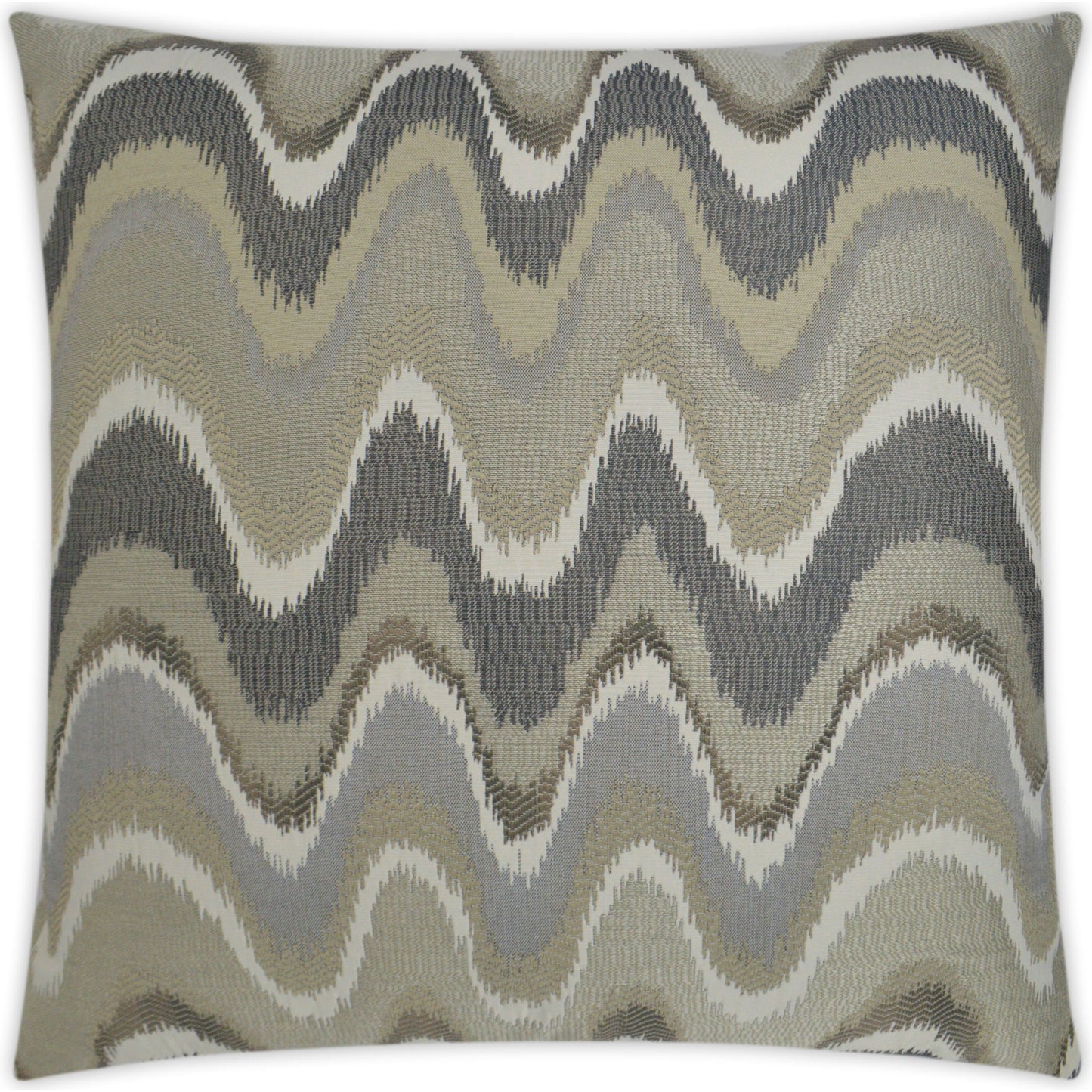 001 SR-739537 | Primary Silo | Rave Wave by DV Kap Home in gray, taupe, tan. Made from 50% rayon, 50% polyester in a modern style.