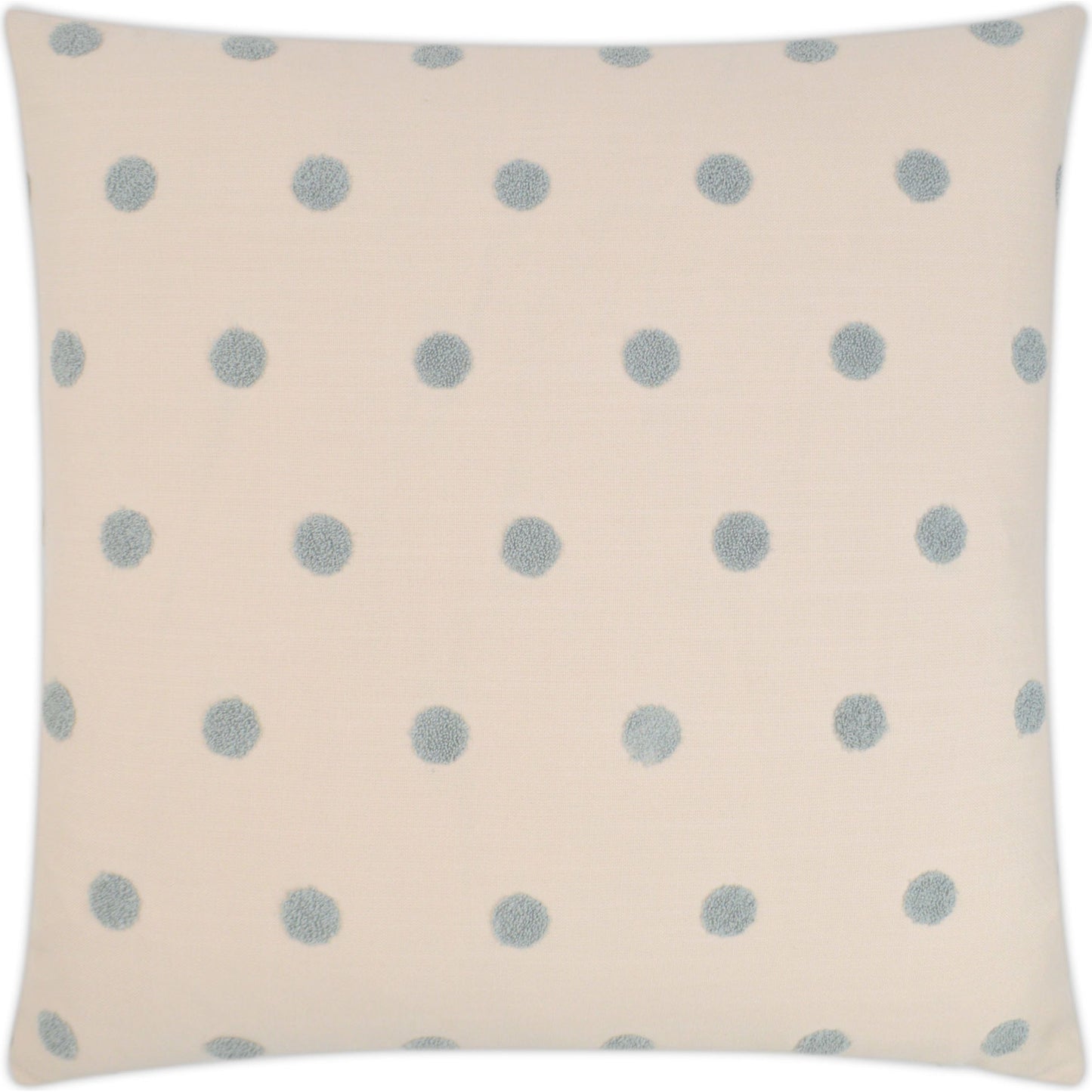 001 SR-739519 | Primary Silo | Puff Dotty by DV Kap Home in blush, pink. Made from 100% polyester embroidery in a modern style.