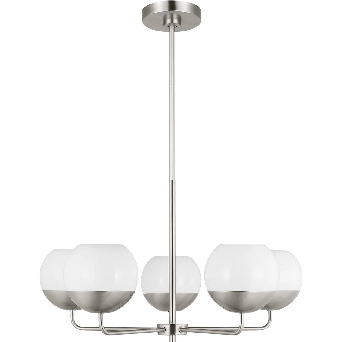 001 SI-2226134 | Primary Silo | Alvin Five Light Chandelier by Visual Comfort & Co.. Made from steel in a unique style.