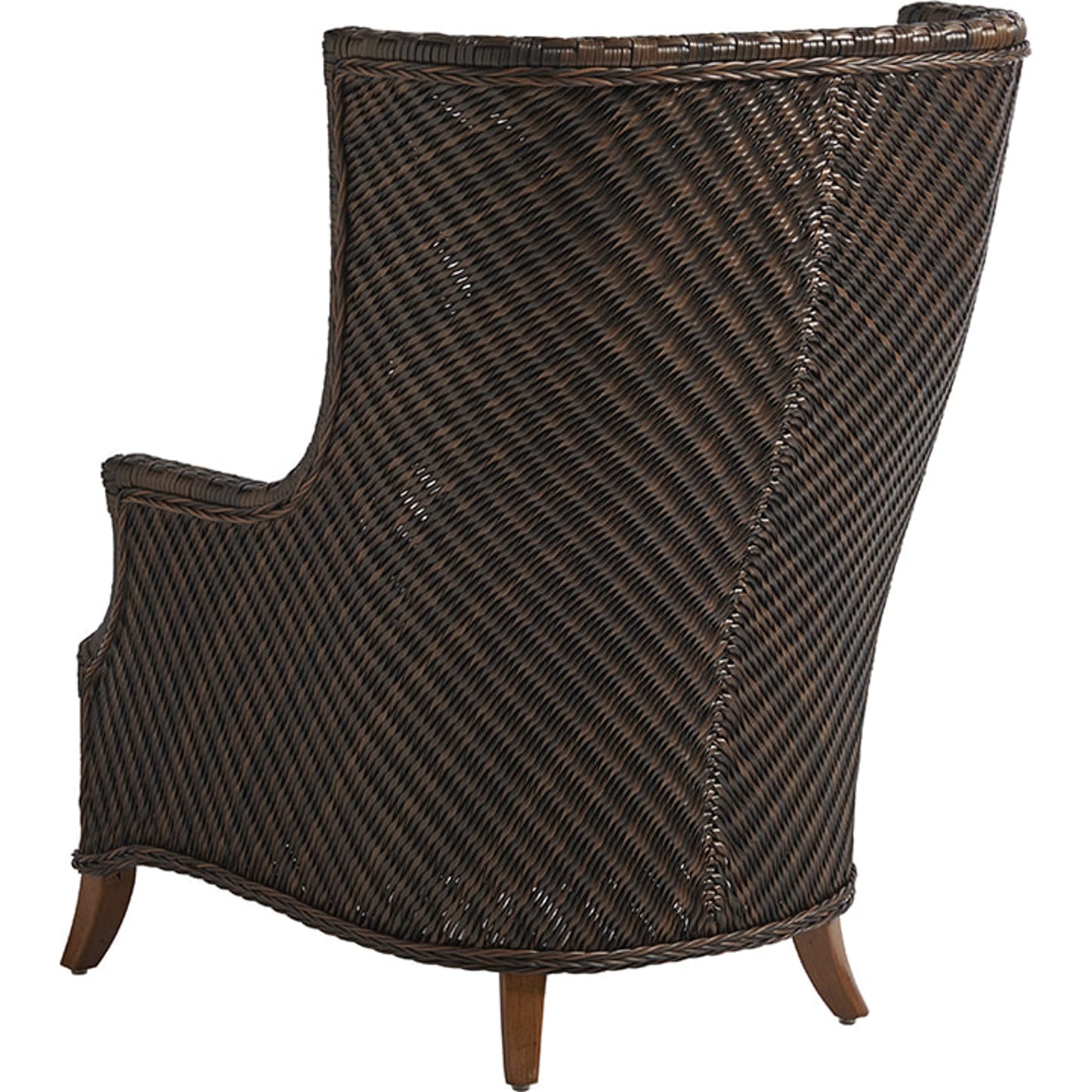 002 SR-836845 | Additional Silo | Island Estate Lanai Wing Chair by Tommy Bahama Outdoor in umber. Made from unique in a coastal style.