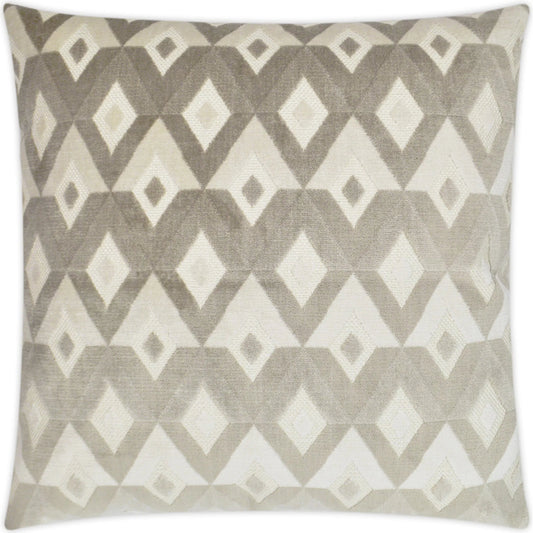 Meta Pillow by DV Kap Home. Made from 64% rayon, 36% polyester in a transitional style.