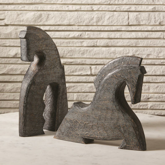 Cheval Object by Global Views. Made from wood in a eclectic & global style.