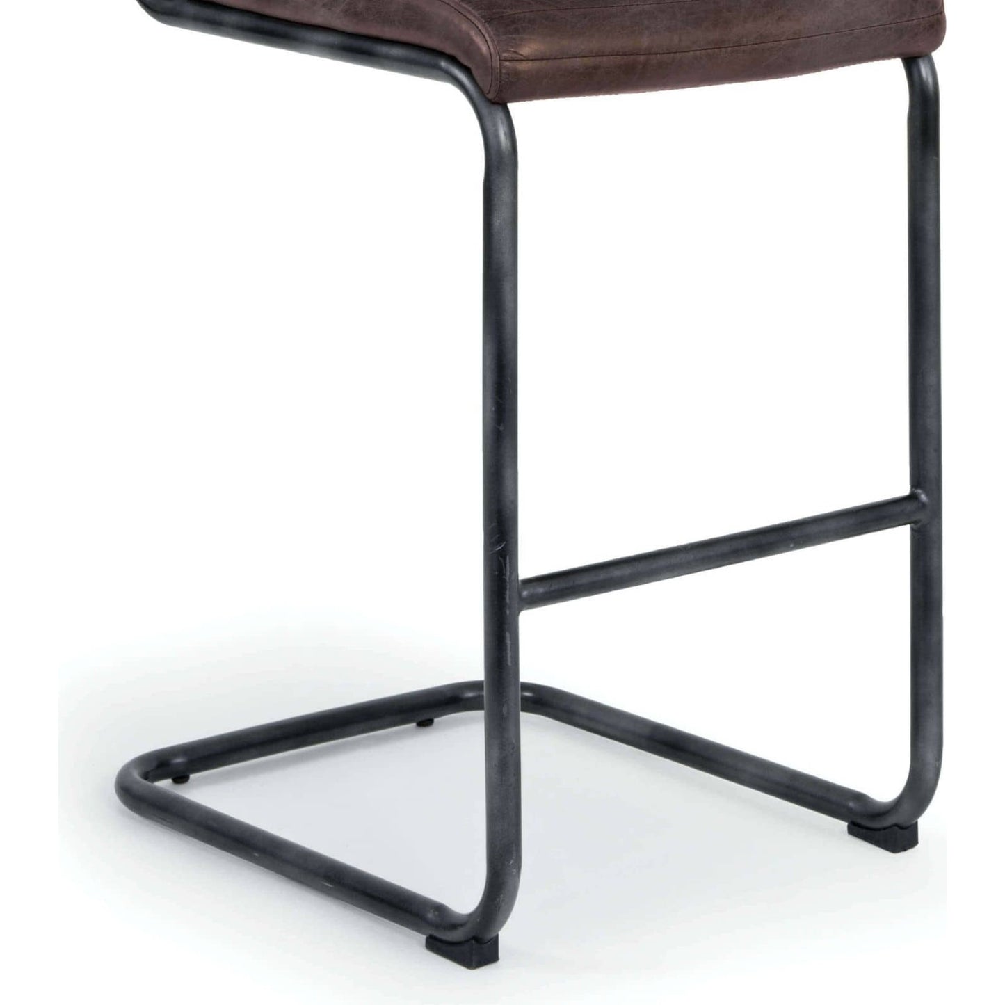 006 S-286868,S-286869 | Closeup | Dylan Bar Stool (Set of 2) by Regina Andrew. Made from leather in a modern style.