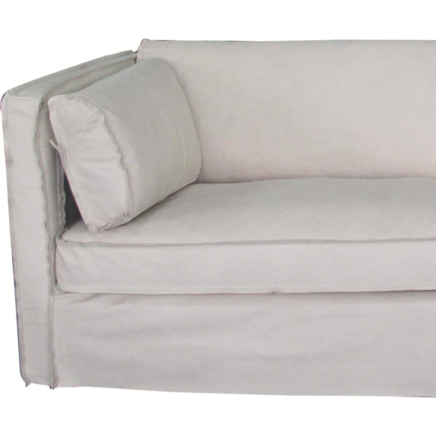 002 S-286959 | Additional Silo | Gypsy Sofa by Regina Andrew in white, natural. Made from leather in a modern style.