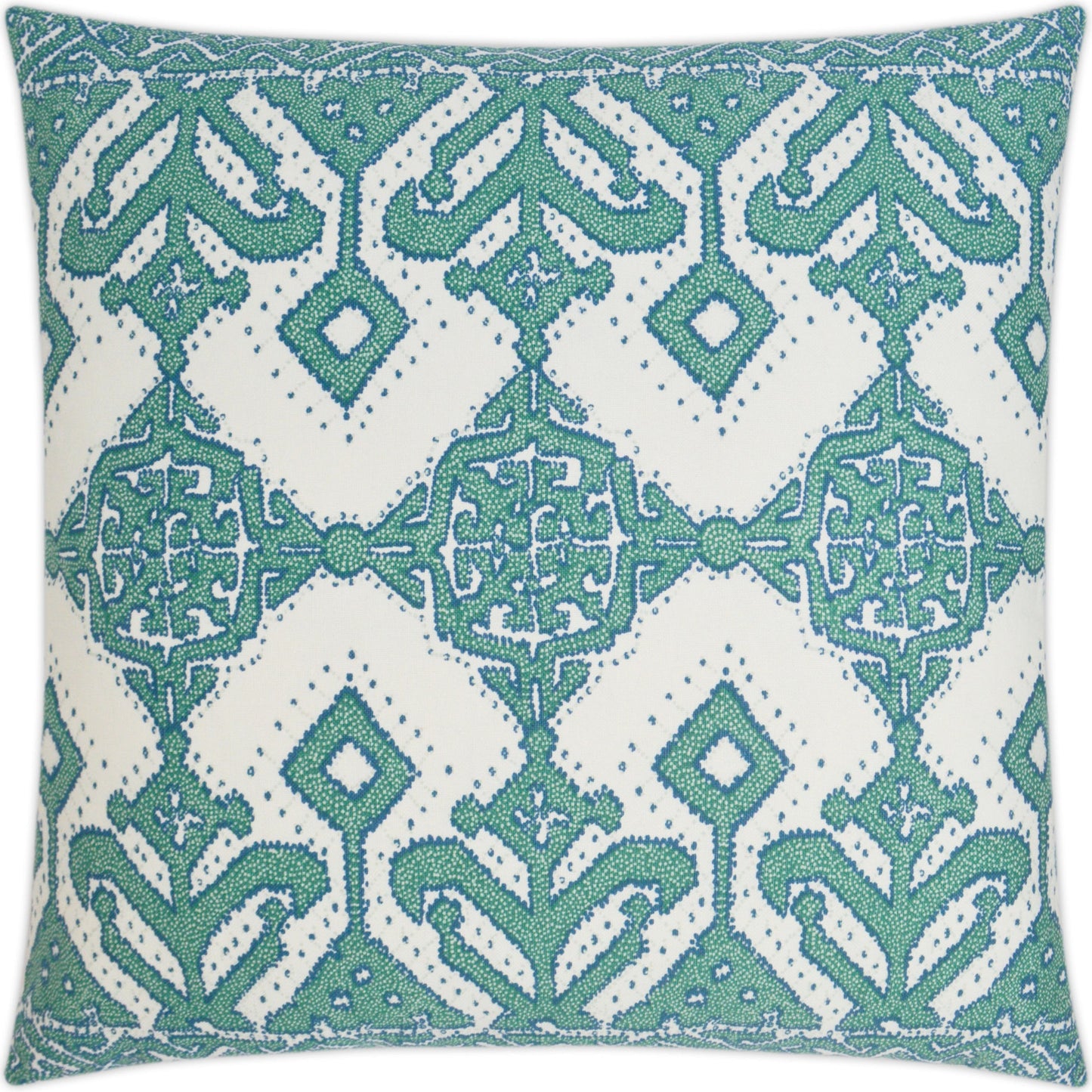001 SR-738542 | Primary Silo | Demarco by DV Kap Home in turquoise, teal, emerald. Made from 54% cotton, 45% linen in a eclectic & global style.