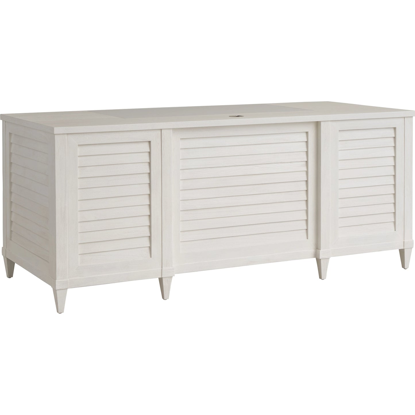 003 SI-1962789 | Additional Silo | Bradenton Executive Desk by Sligh in shell white. Made from unique in a transitional style.