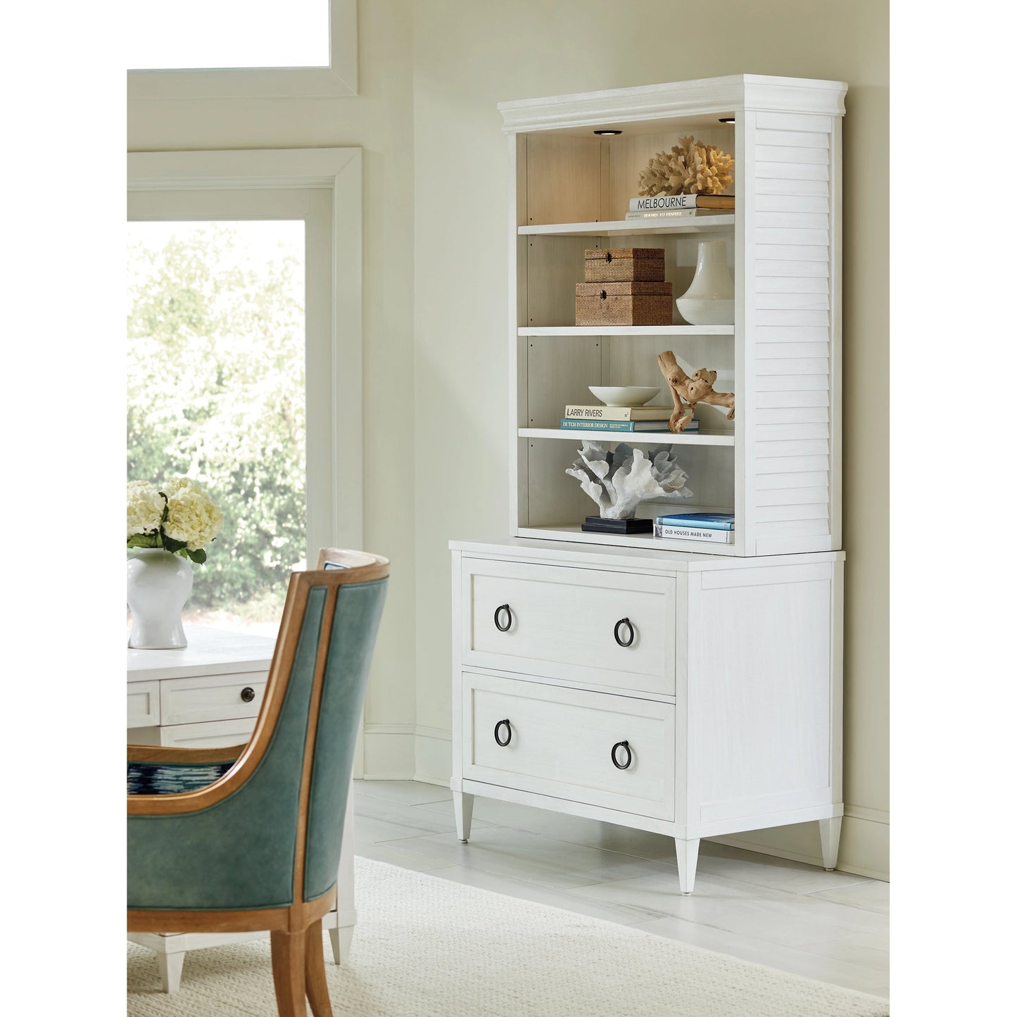 005 SI-1962792 | Lifestyle | Melbourne Lateral File Chest by Sligh in shell white. Made from unique in a traditional style.