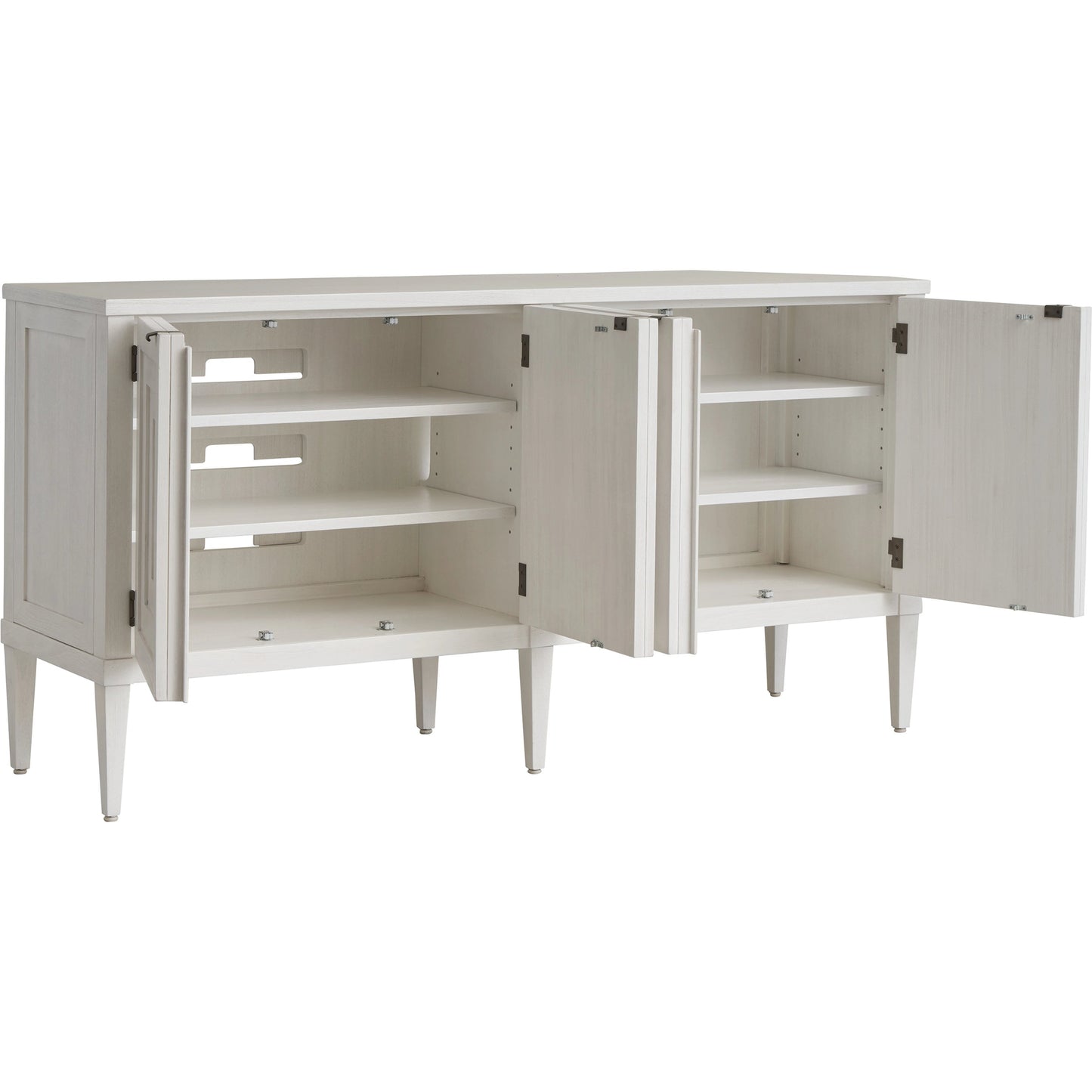002 SI-1962793 | Additional Silo | Clearwater Media Console by Sligh in shell white. Made from unique in a modern style.