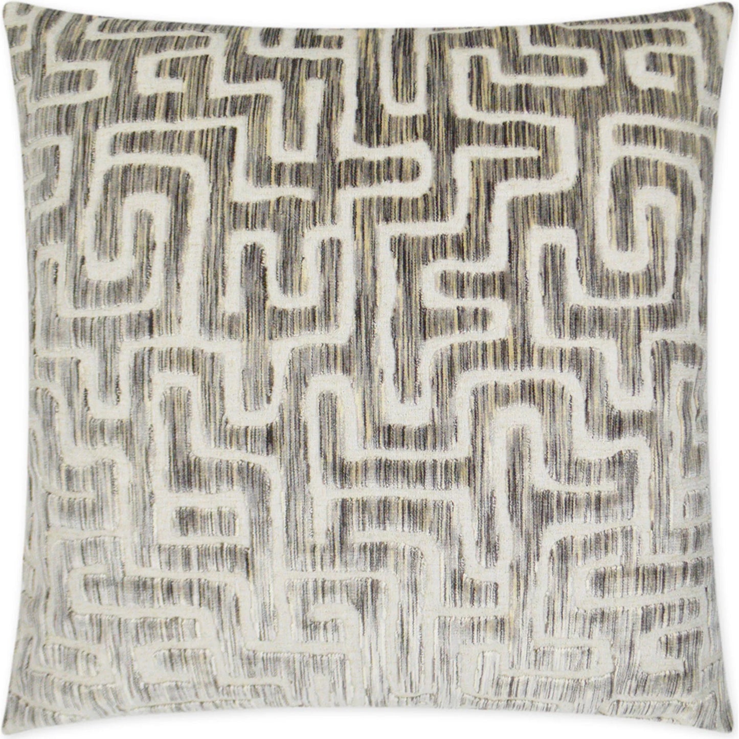001 SI-2380439 | Primary Silo | Adina Pillow by DV Kap Home in grey, sage. Made from 50% viscose, 33% polyester, 17% linen in a unique style.