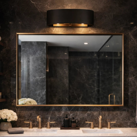 Cannery 2 Light Bath by Varaluz in bronze, brown. Made from galvanized steel in a unique style.