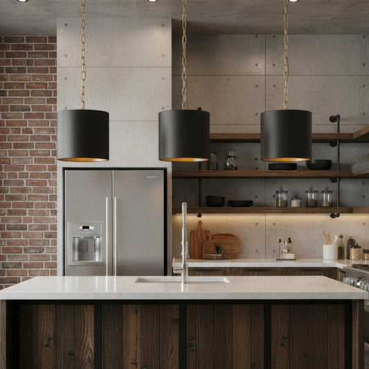 Cannery 1 Light Mini Pendant by Varaluz in bronze, brown. Made from galvanized steel in a unique style.