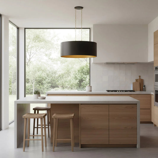 Cannery 6 Light Oval/Linear Pendant by Varaluz in bronze, brown. Made from galvanized steel in a unique style.