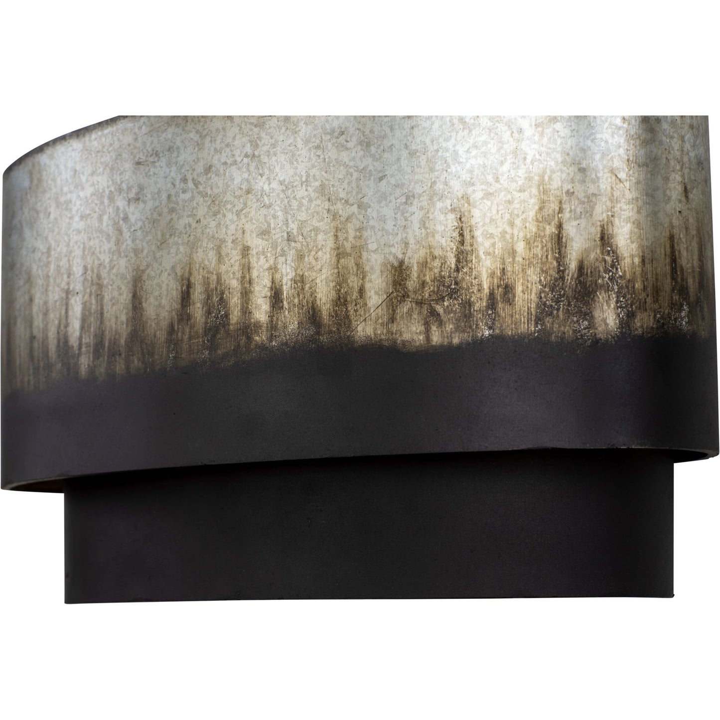 005 SI-1991299 | Additional Silo | Cannery 2-Light Wall Sconce by Varaluz in ombre galvanized. Made from unique in a modern style.