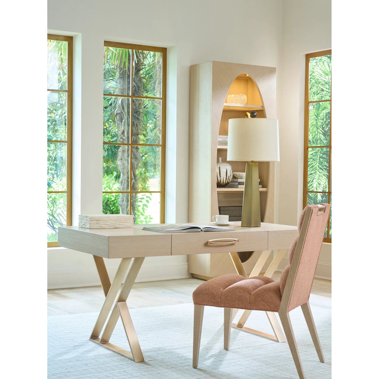 007 SI-2243933 | Lifestyle | Apogee Writing Desk by Sligh in sandscape. Made from unique in a transitional style.