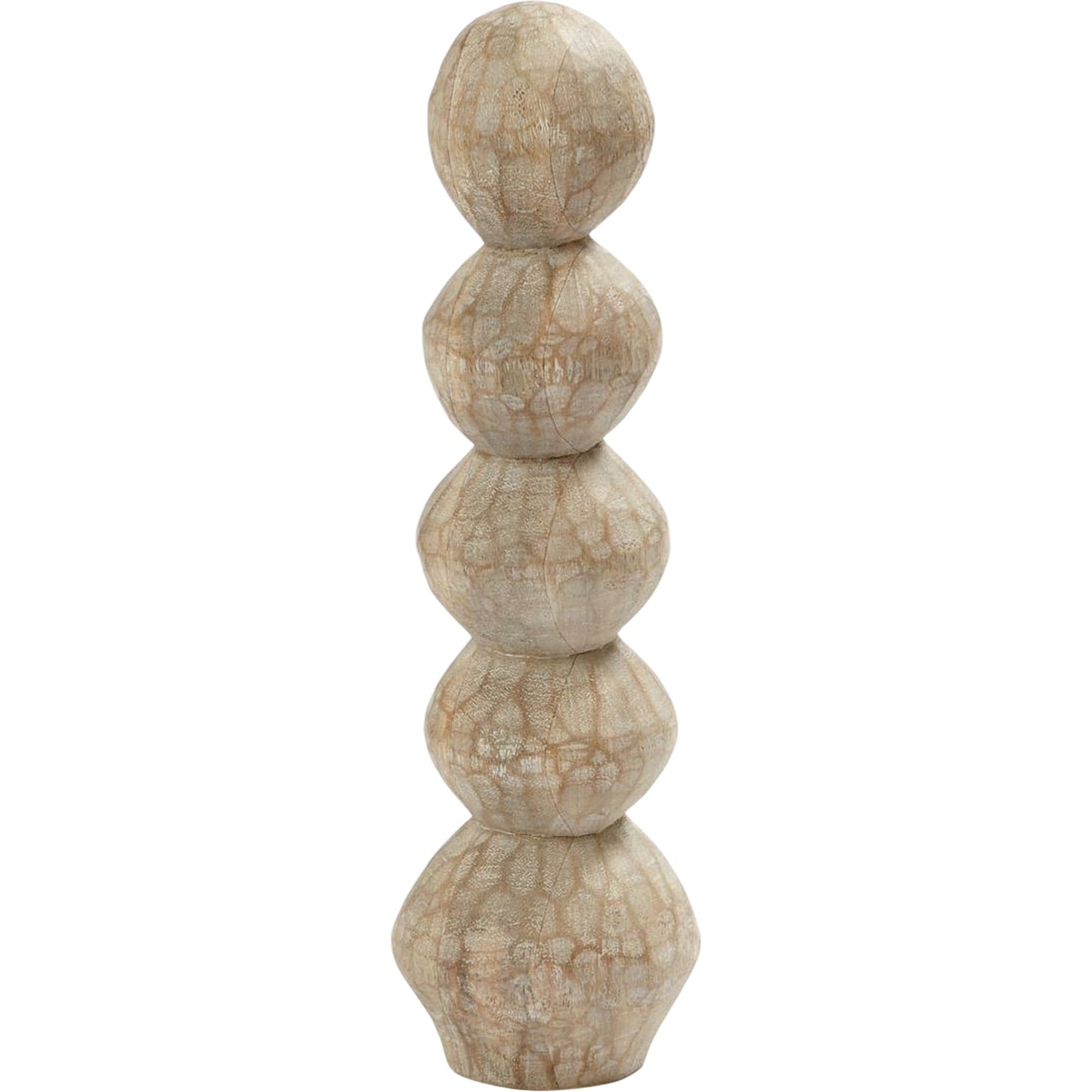 001 SR-892966 | Primary Silo | Roule Pillar by Global Views. Made from mango, grey textured in a eclectic & global style.