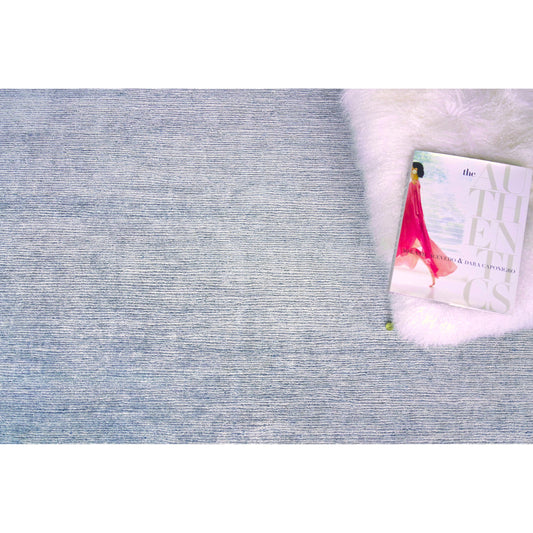 Crush Rug by Exquisite Rugs. Made from bamboo silk in a unique style.