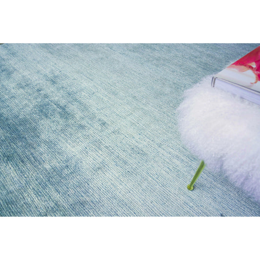 Crush Rug by Exquisite Rugs. Made from bamboo silk in a unique style.