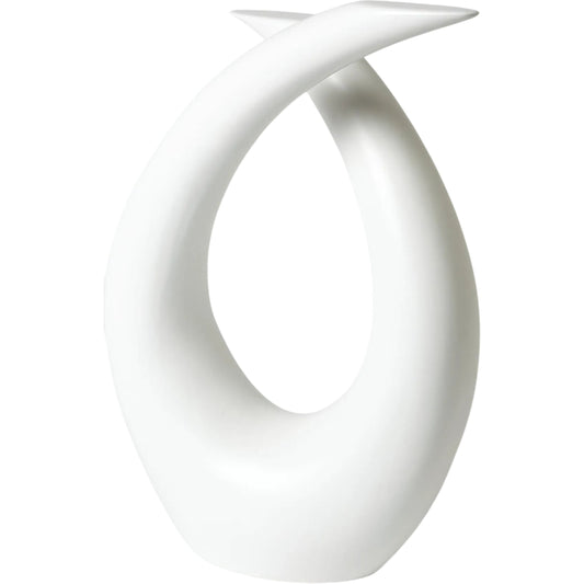 Loop Sculpture by Global Views. Made from ceramic in a modern style.