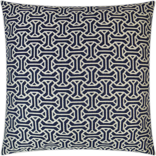 Stoneking by DV Kap Home in navy. Made from 100% polyester in a modern style.