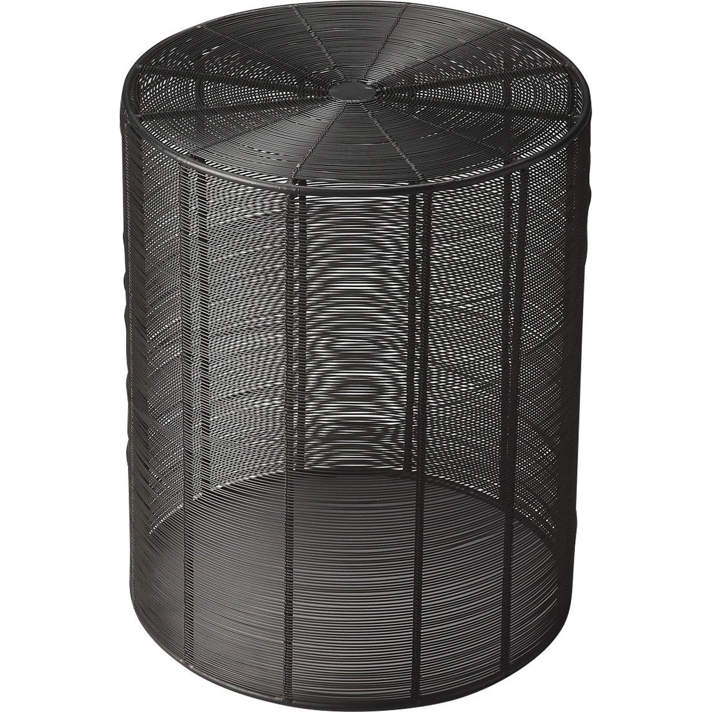 001 O-BUTLER-3317025 | Additional Silo | Renwick Iron Cage Bunching Table by Butler Specialty Company in black and metalworks. Made from unique in a modern style.
