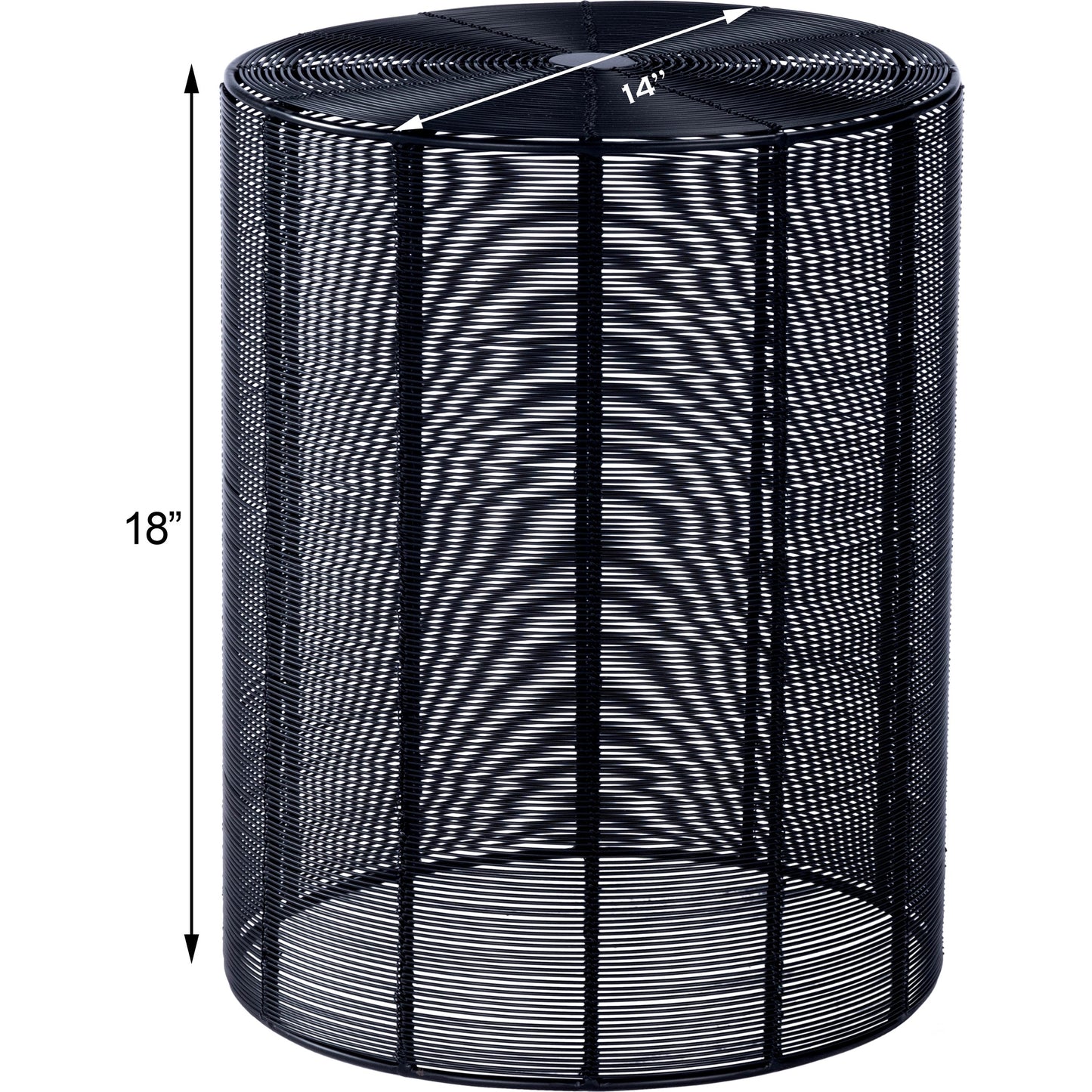 006 O-BUTLER-3317025 | Additional Silo | Renwick Iron Cage Bunching Table by Butler Specialty Company in black and metalworks. Made from unique in a modern style.