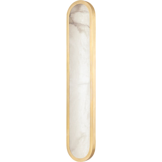 Manhasset Led Wall Sconce by Hudson Valley. Made from brass in a modern style.