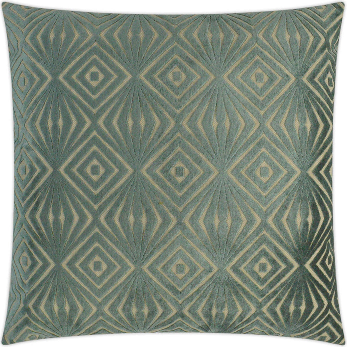 001 SR-738754 | Primary Silo | Gee Oh by DV Kap Home in mist, spa. Made from 50% viscose, 28% polyester, 22% cotton in a modern style.