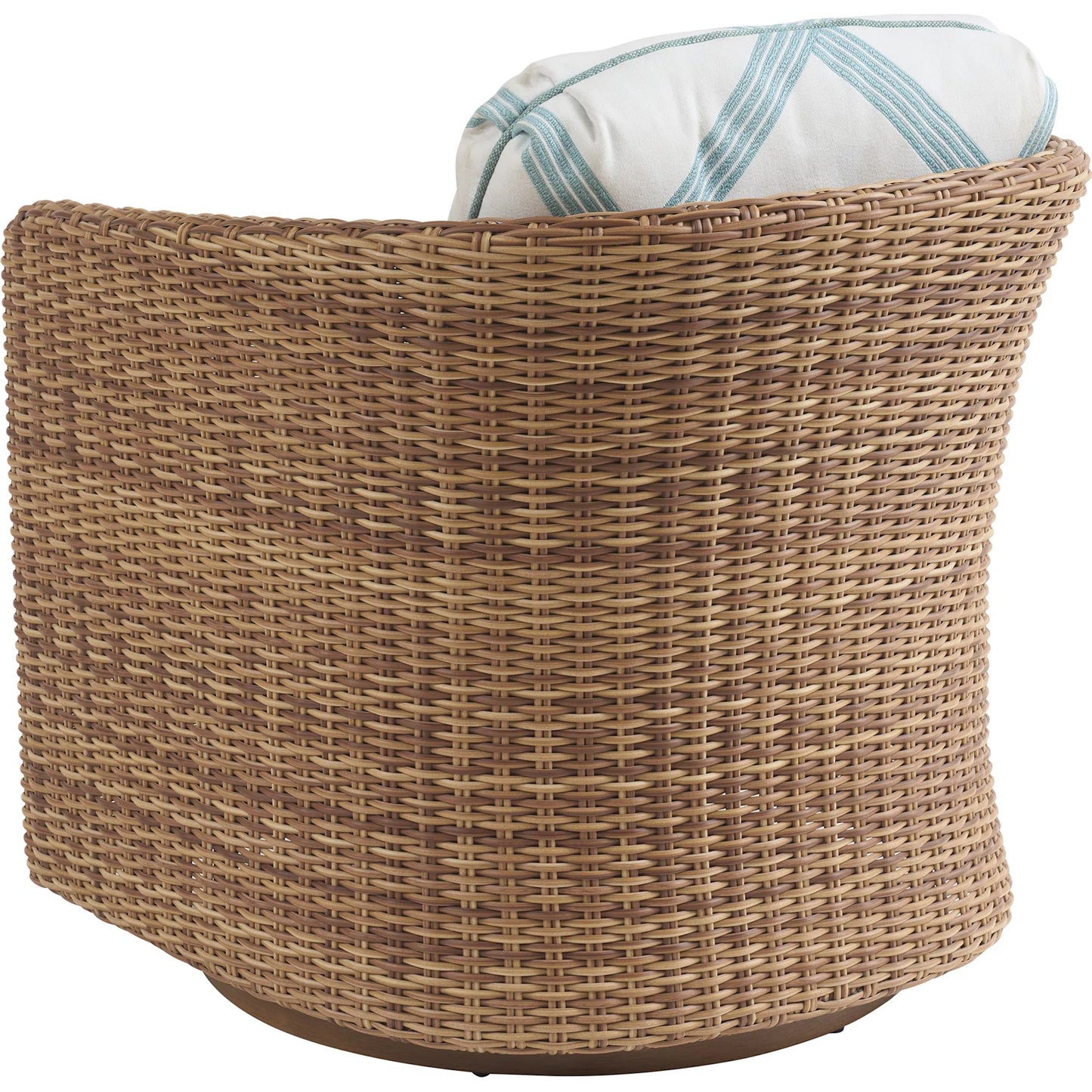 002 SI-2371218 | Additional Silo | Swivel Occassional Chair by Tommy Bahama Outdoor in 3350 dark brown. Made from unique in a unique style.