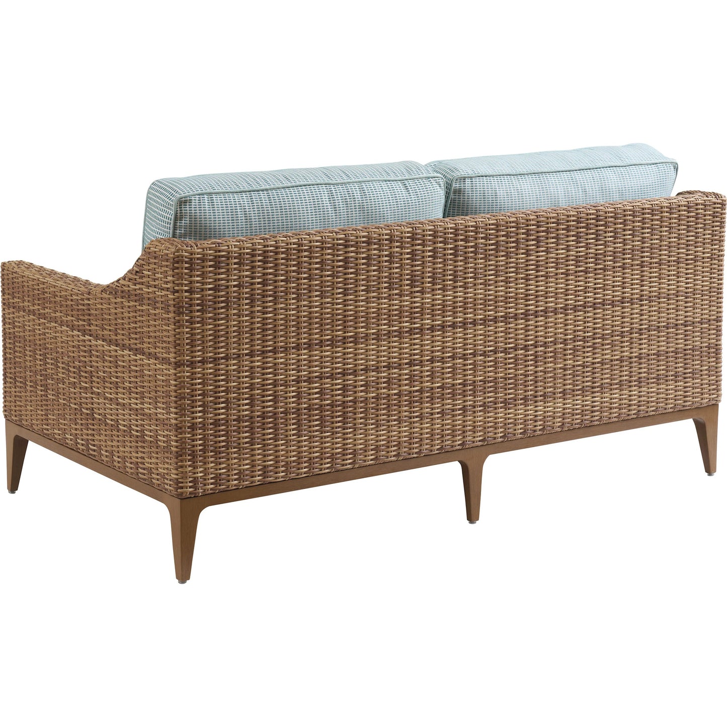 002 SI-2371226 | Additional Silo | Palm Desert Poolside Loveseat by Tommy Bahama Outdoor in 3350 dark brown. Made from unique in a unique style.
