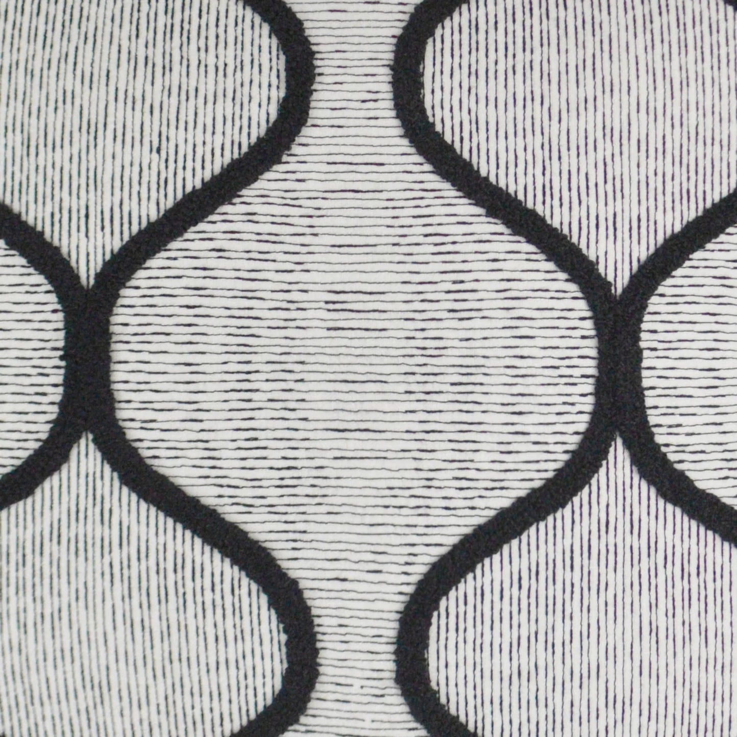 002 SI-2381255 | Closeup | Gradient Pillow by DV Kap Home in grey. Made from 50% polyester, 50% cotton in a transitional style.