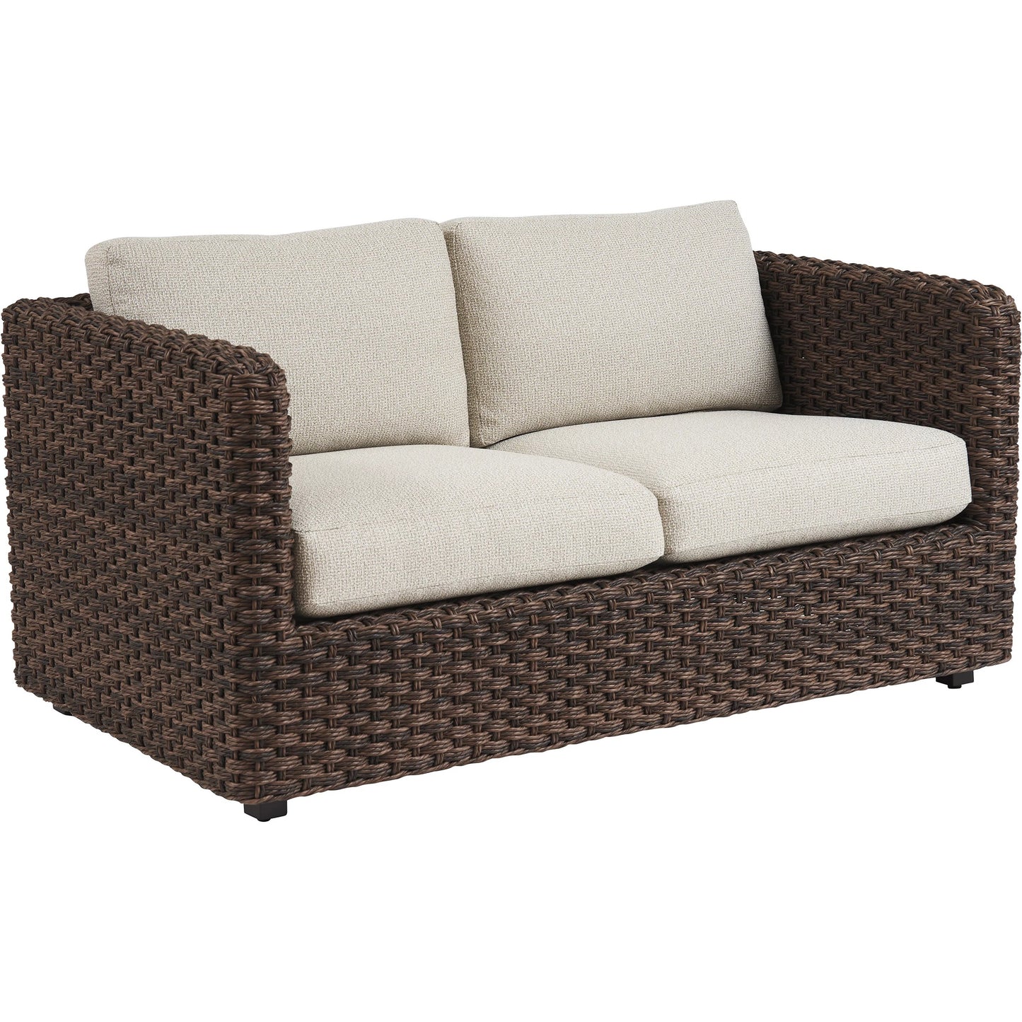001 SI-2242596 | Primary Silo | Kilimanjaro Love Seat by Tommy Bahama Outdoor in tobacco. Made from unique in a unique style.