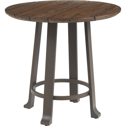 003 SI-2242609 | Primary Silo | Kilimanjaro Round Bistro Table by Tommy Bahama Outdoor. Made from unique in a rustic style.