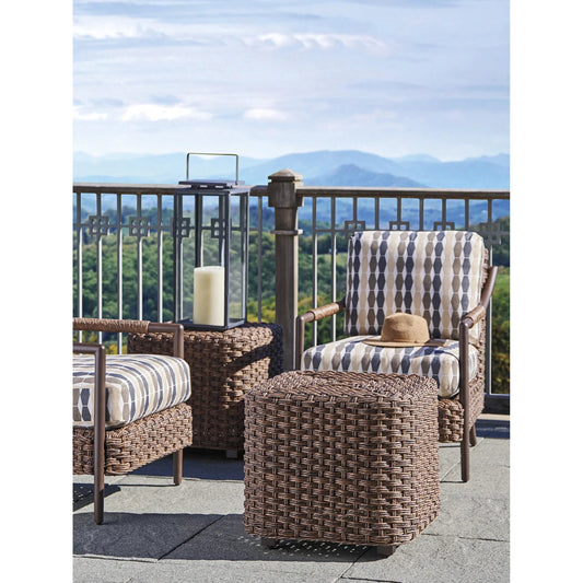 Kilimanjaro Occasional Chair by Tommy Bahama Outdoor in tobacco. Made from unique in a eclectic & global style.