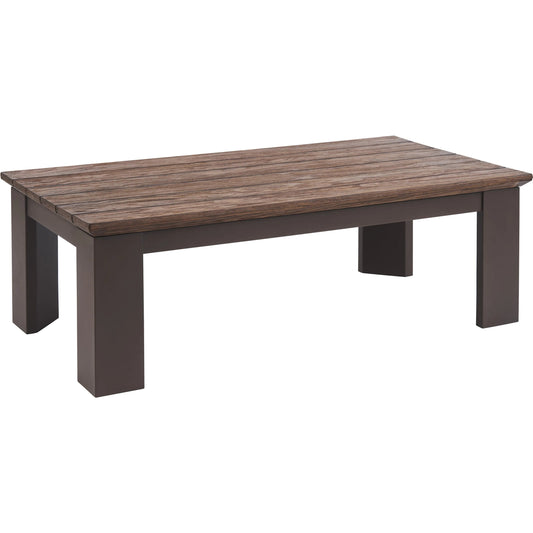 001 SI-2242613 | Primary Silo | Kilimanjaro Outdoor Rectangular Cocktail Table by Tommy Bahama Outdoor in espresso. Made from unique in a traditional style.