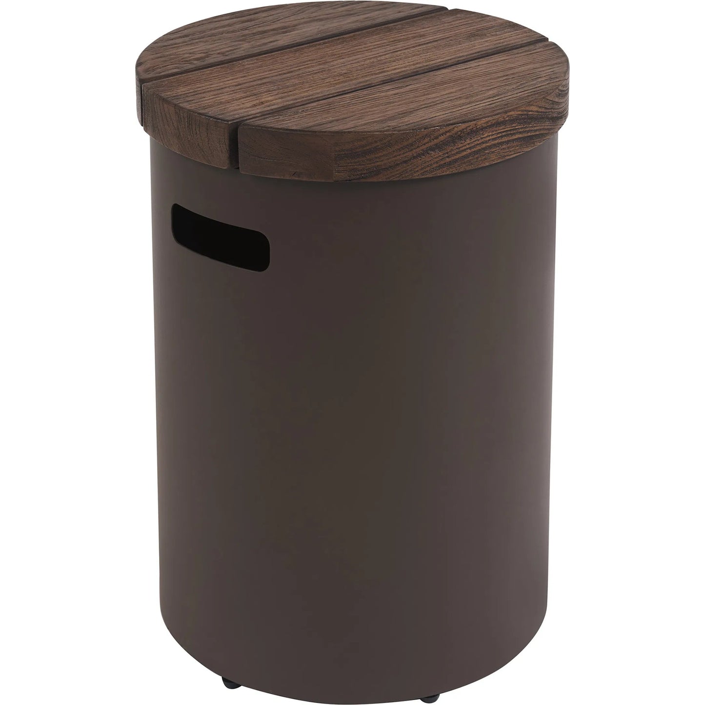 001 SI-2242614 | Primary Silo | Kilimanjaro Outdoor Round End Table in Teak by Tommy Bahama Outdoor in espresso. Made from unique in a unique style.