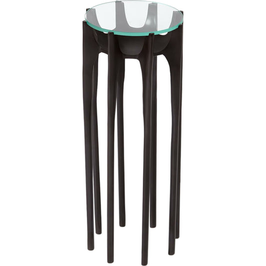 Aquilo Accent Table by Global Views. Made from aluminum in a eclectic & global style.