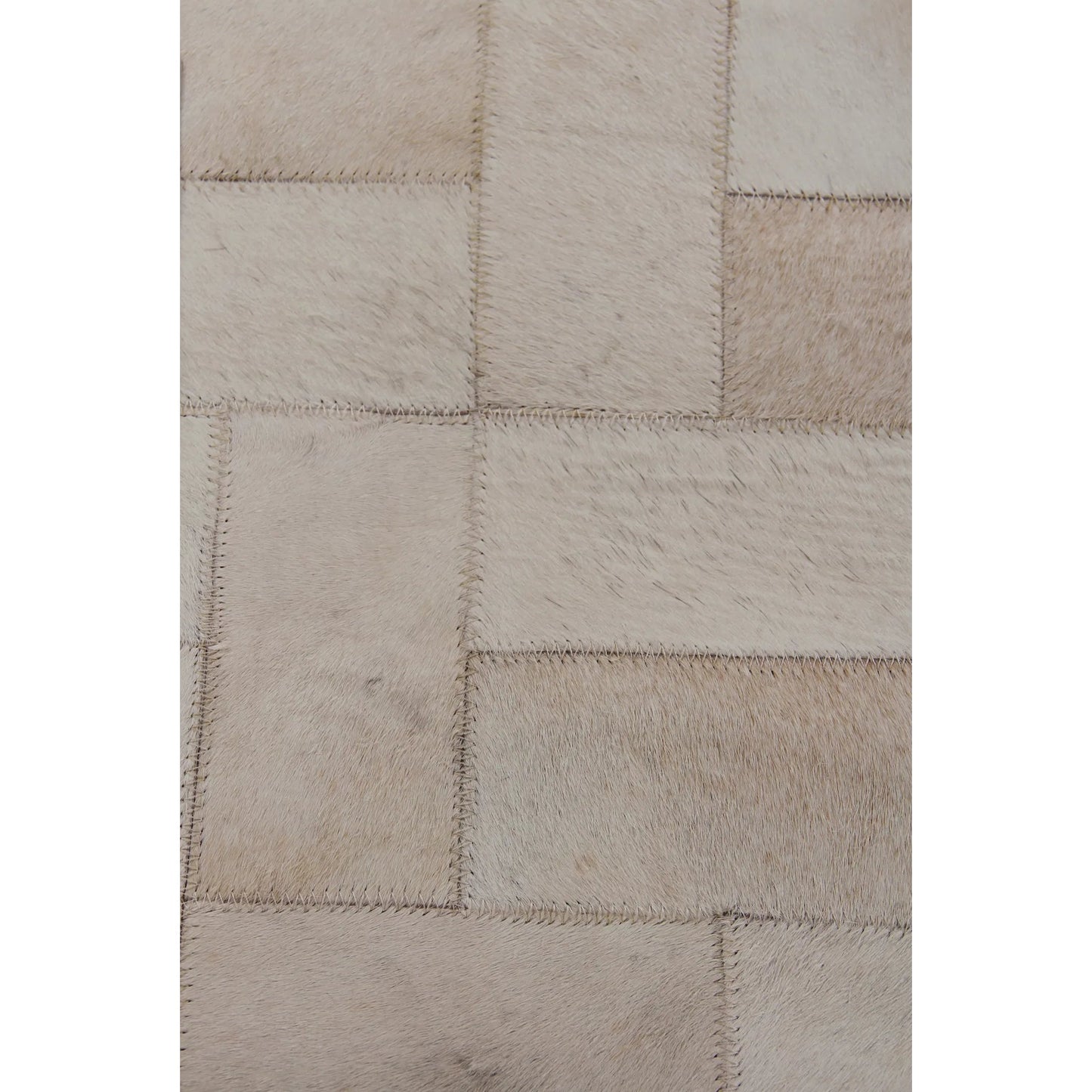 003 SI-2383886 | Additional Silo | Natural Hide 3354 Rug by Exquisite Rugs in ivory, multi. Made from leather hide in a unique style.