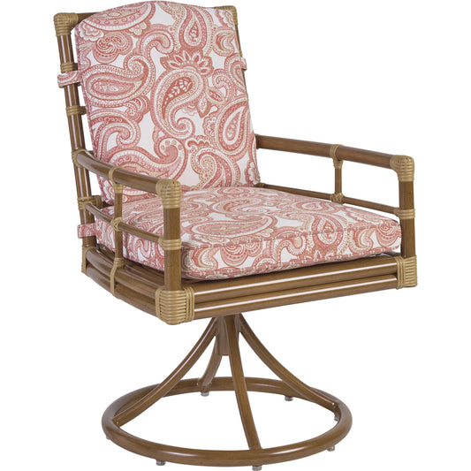 001 SI-2242622 | Primary Silo | Sandpiper Bay Swivel Rocker Pink Dining Chair by Tommy Bahama Outdoor. Made from unique in a rustic style.