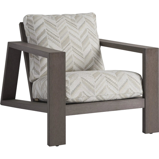 001 SI-2242635 | Primary Silo | Mozambique Lounge Chair by Tommy Bahama Outdoor in taupe gray. Made from unique in a transitional style.