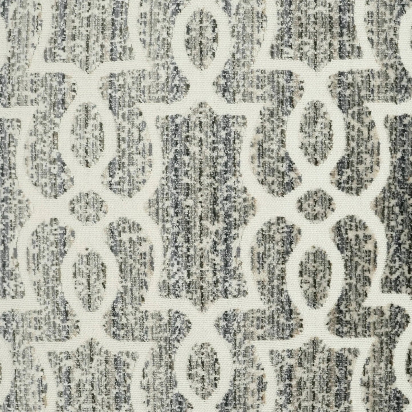 002 SI-2380789 | Closeup | Carmen Pillow by DV Kap Home in grey. Made from 60% rayon, 40% polyester in a transitional style.