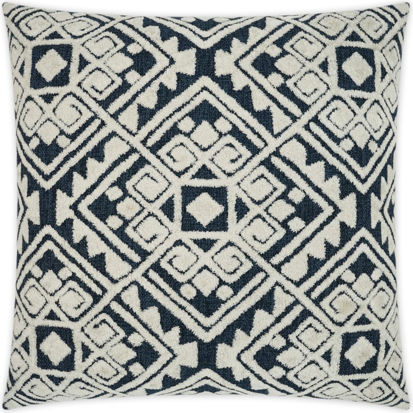 001 SR-907508 | Primary Silo | Dolce by DV Kap Home in navy, blue. Made from 57% polyester 43% rayon in a rustic style.