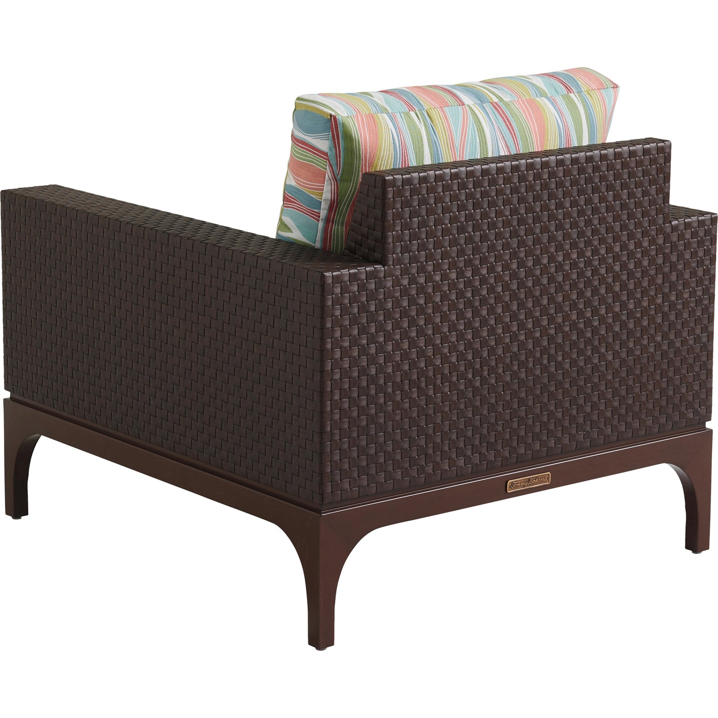 002 SI-1962914 | Additional Silo | Abaco Lounge Chair by Tommy Bahama Outdoor in english walnut. Made from unique in a transitional style.