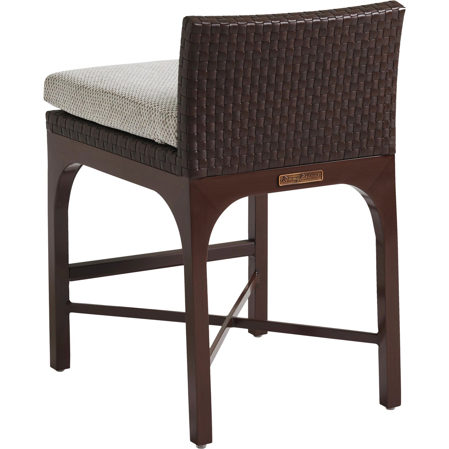 003 SI-1962920 | Additional Silo | Abaco Counter Stool by Tommy Bahama Outdoor in english walnut. Made from unique in a transitional style.