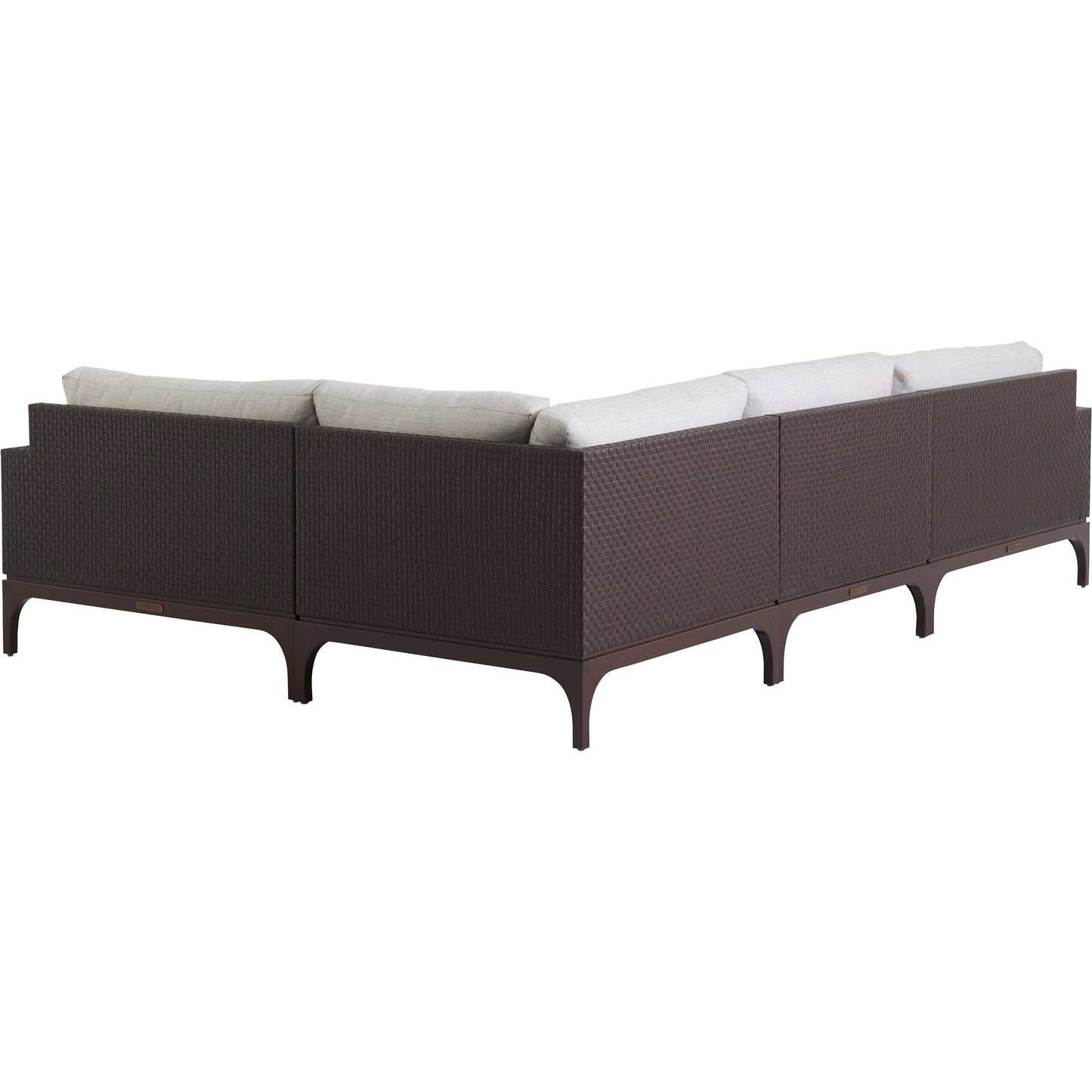 002 SI-1962924 | Additional Silo | Abaco Sectional by Tommy Bahama Outdoor in english walnut. Made from unique in a transitional style.