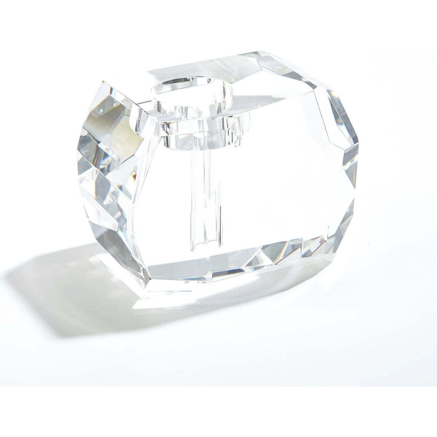 003 SR-701301 | Additional Silo | Gemstone Tealight Bud Vase by Global Views. Made from crystal in a transitional style.
