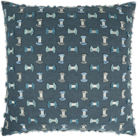 Frayed by DV Kap Home. Made from 50% cotton, 50% polyester, base-100% polyester embroidery in a modern style.