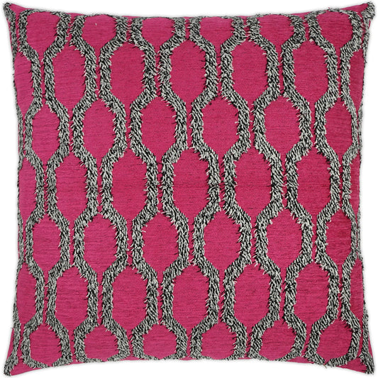 Fringed Pillow by DV Kap Home. Made from 66% viscose, 26% polyester, 8% cotton in a transitional style.
