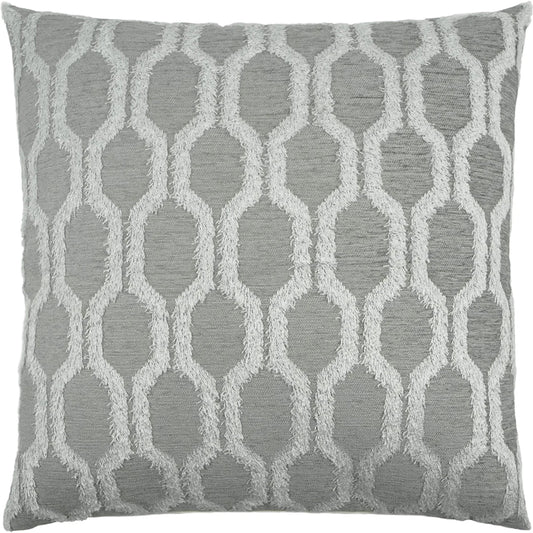 Fringed Pillow by DV Kap Home. Made from 66% viscose, 26% polyester, 8% cotton in a transitional style.