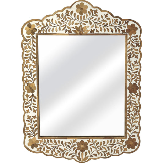 Vivienne Bone Inlay Wall Mirror by Butler Specialty Company. Made from unique in a modern style.
